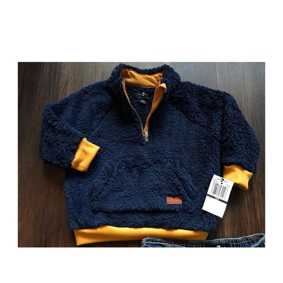 7 FOR ALL MANKIND BABY MATCHING SET SIZE 12 MONTHS - Picture 3 of 3